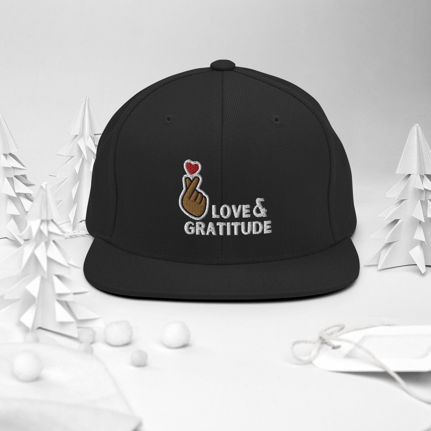 Love & Gratitude Snapback Hat