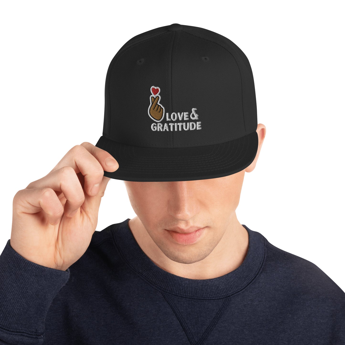 Love & Gratitude Snapback Hat