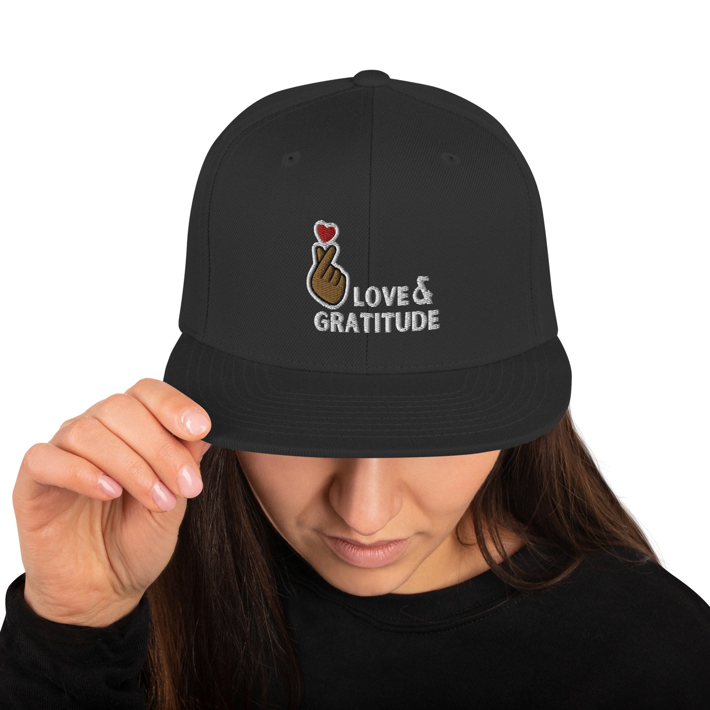 Love & Gratitude Snapback Hat