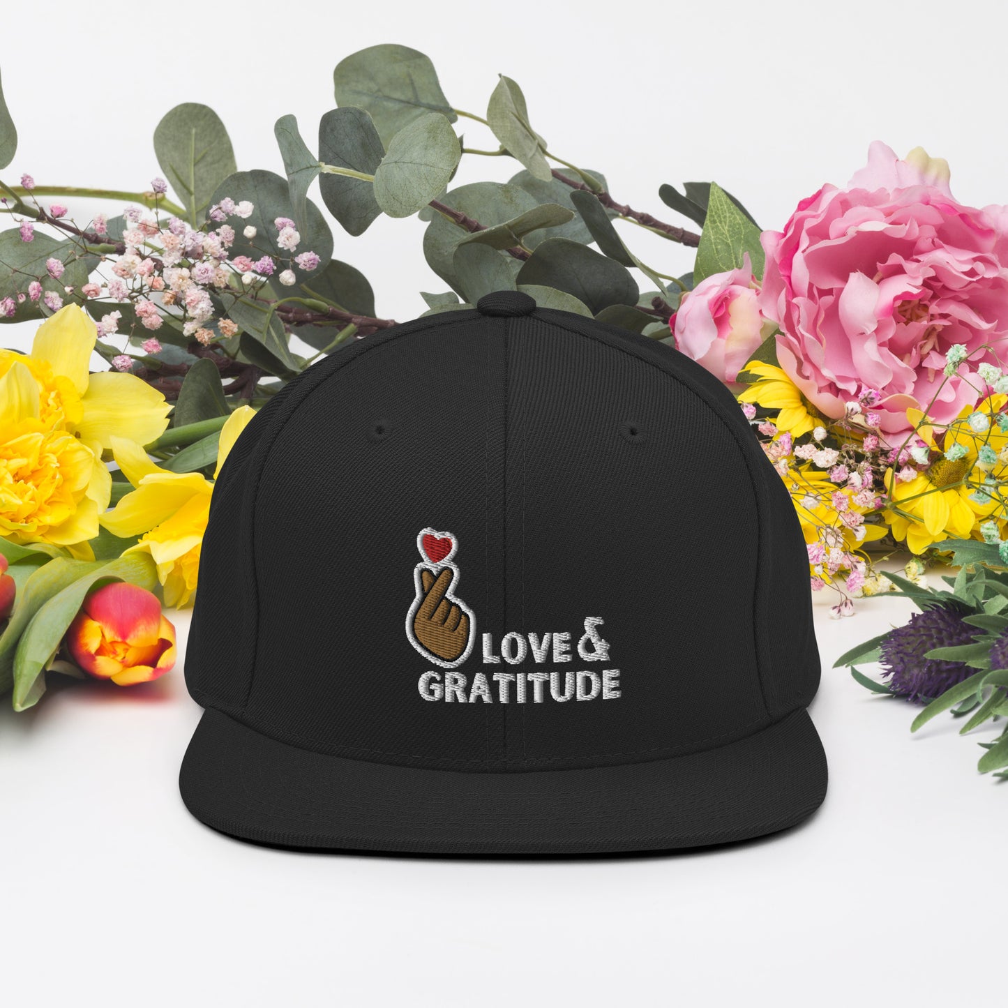 Love & Gratitude Snapback Hat
