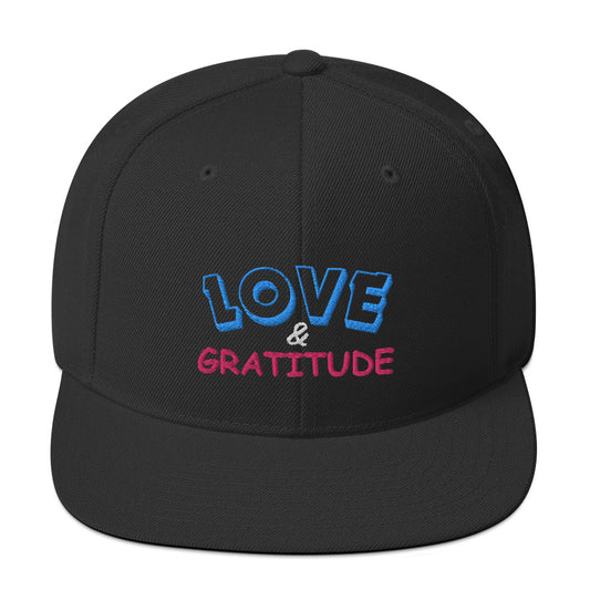 Love & Gratitude Snapback Hat
