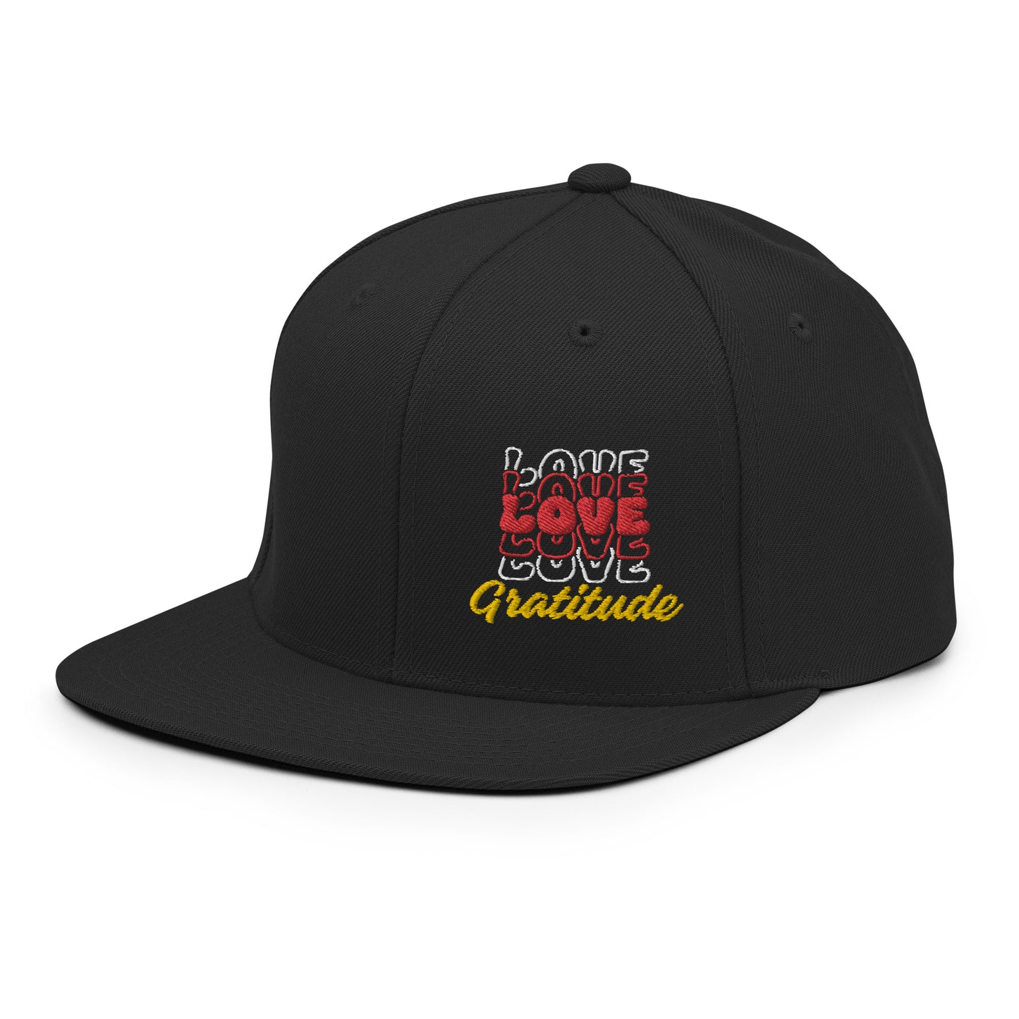 Love Gratitude Snapback Hat