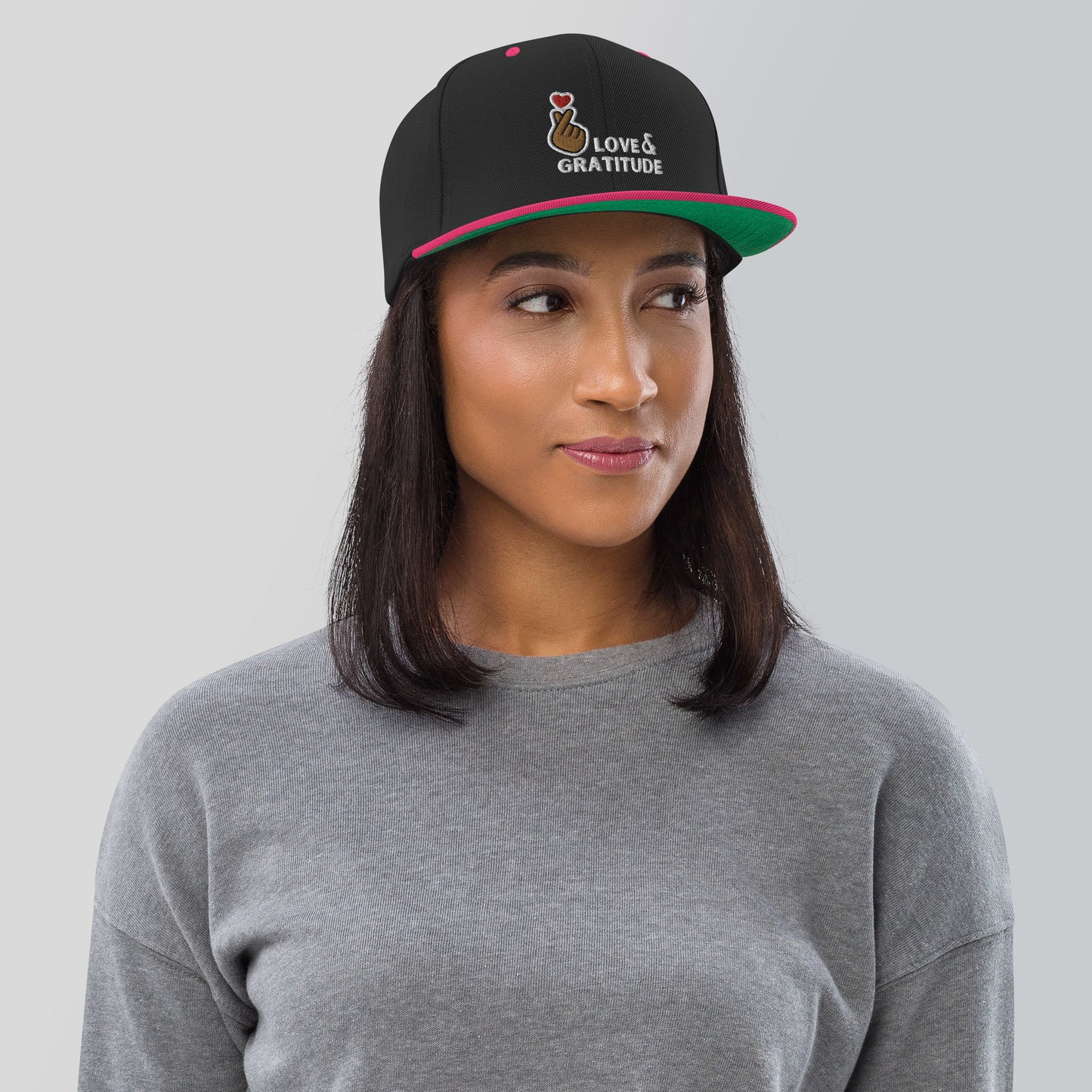 Love & Gratitude Snapback Hat