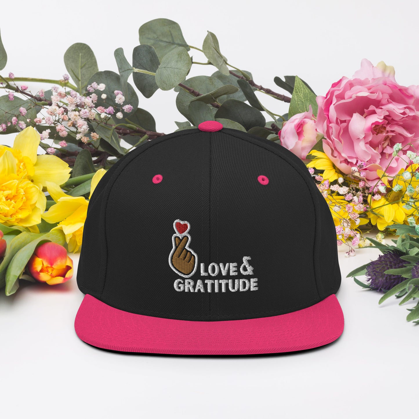 Love & Gratitude Snapback Hat