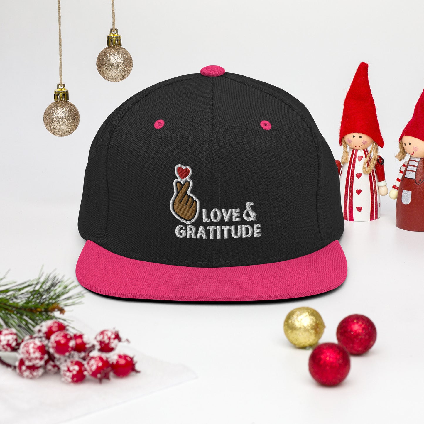 Love & Gratitude Snapback Hat