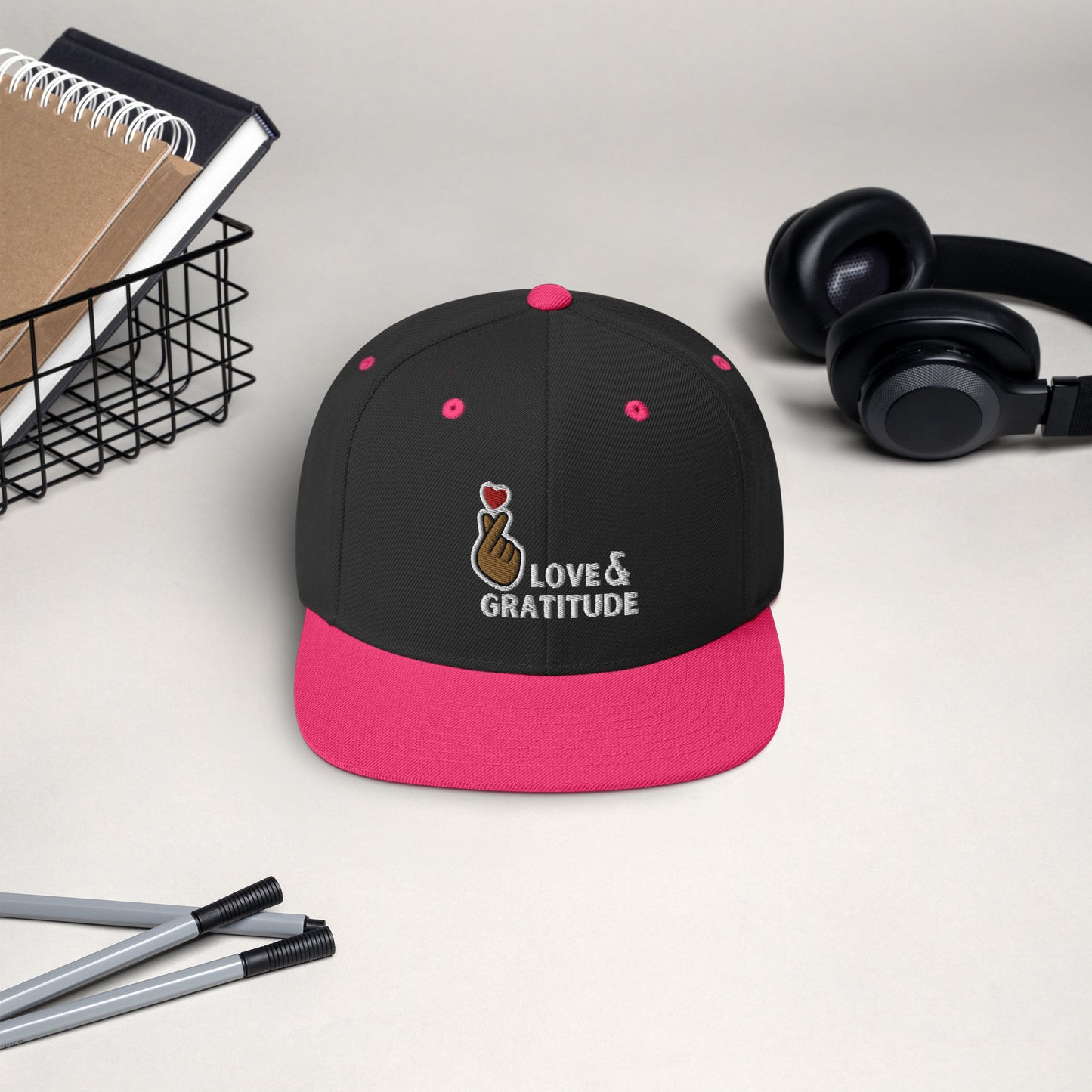 Love & Gratitude Snapback Hat