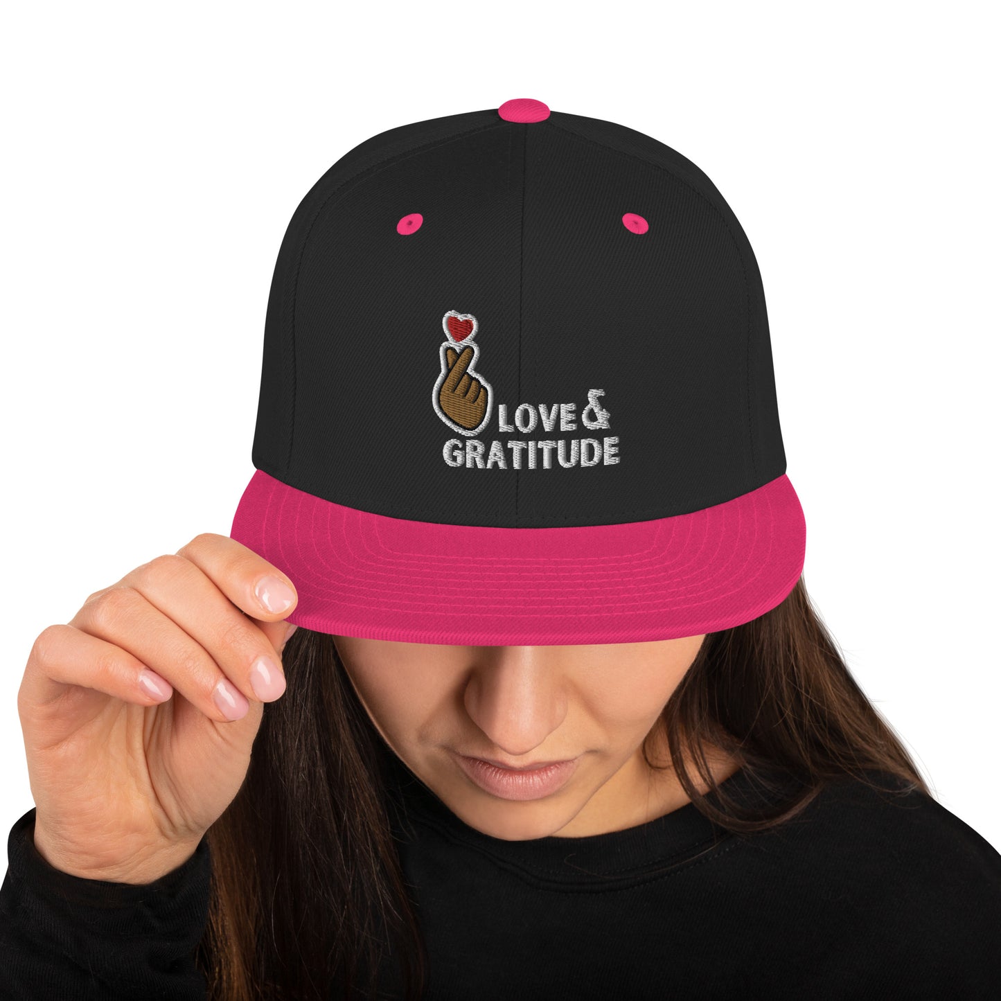 Love & Gratitude Snapback Hat