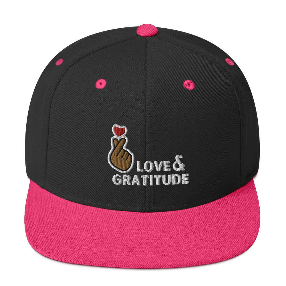 Love & Gratitude Snapback Hat
