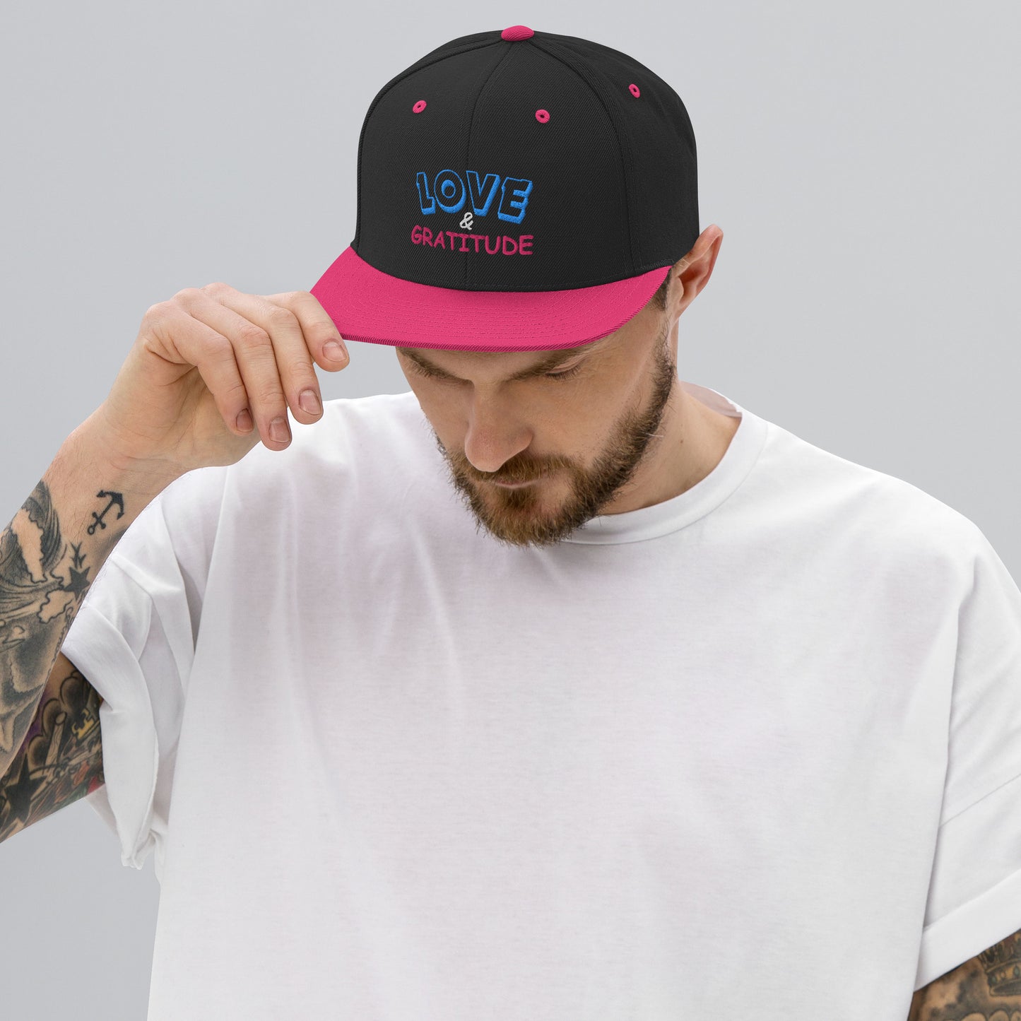 Love & Gratitude Snapback Hat