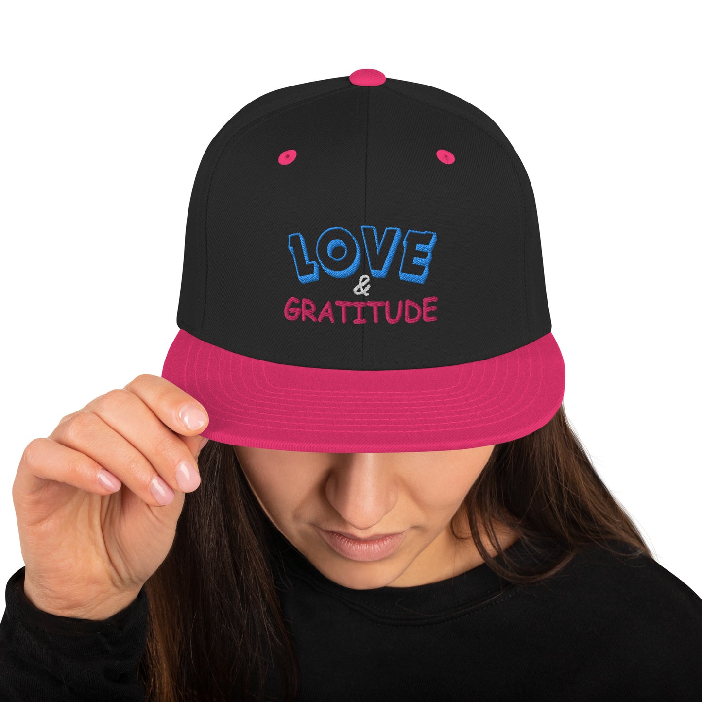 Love & Gratitude Snapback Hat