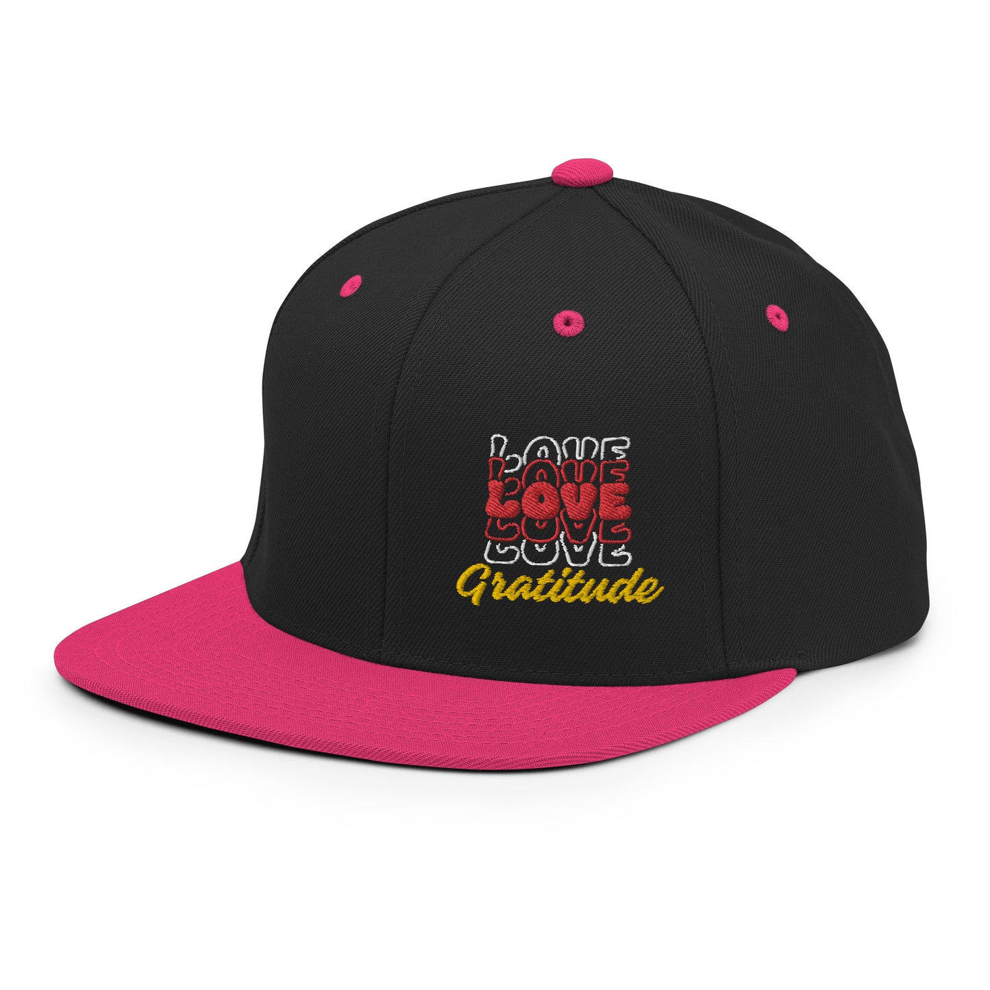 Love Gratitude Snapback Hat