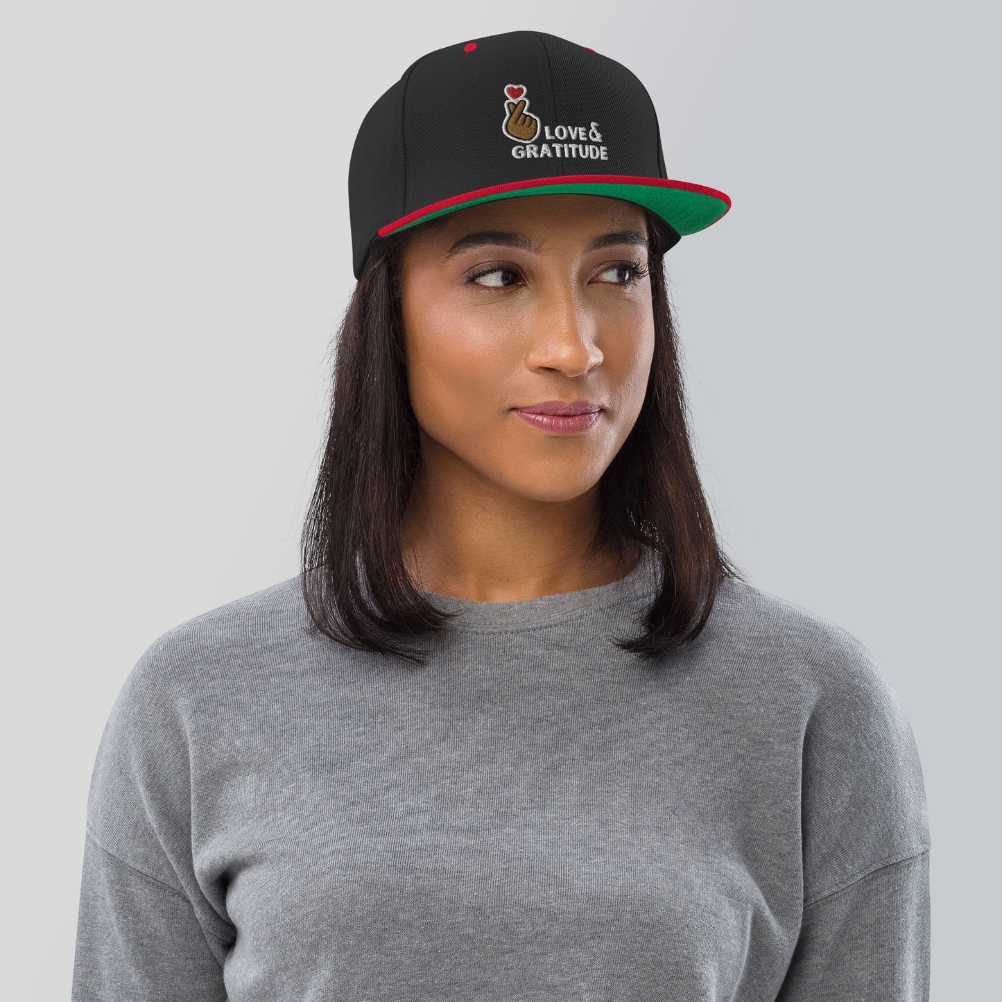 Love & Gratitude Snapback Hat
