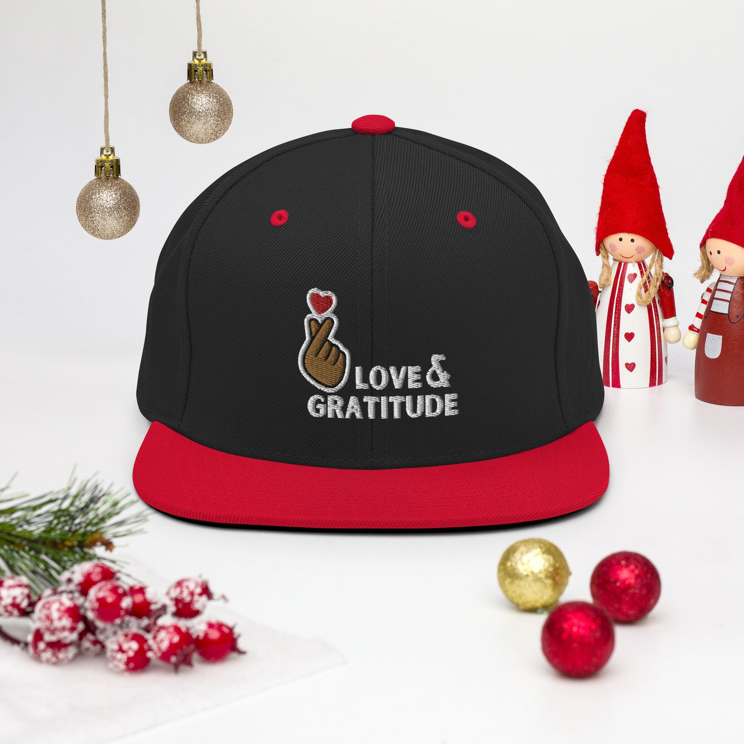 Love & Gratitude Snapback Hat