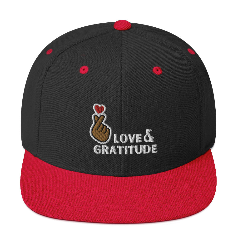 Love & Gratitude Snapback Hat