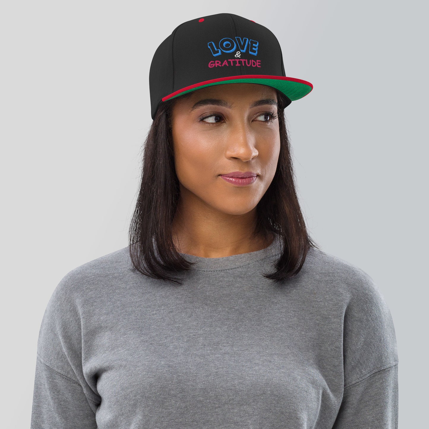 Love & Gratitude Snapback Hat