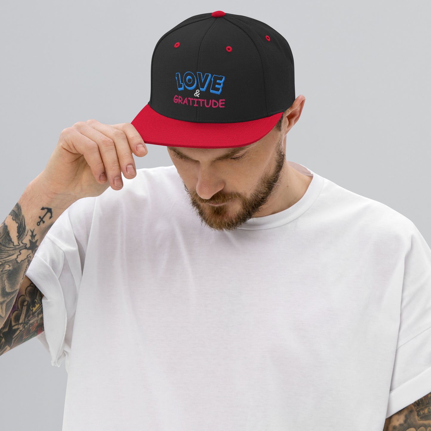 Love & Gratitude Snapback Hat