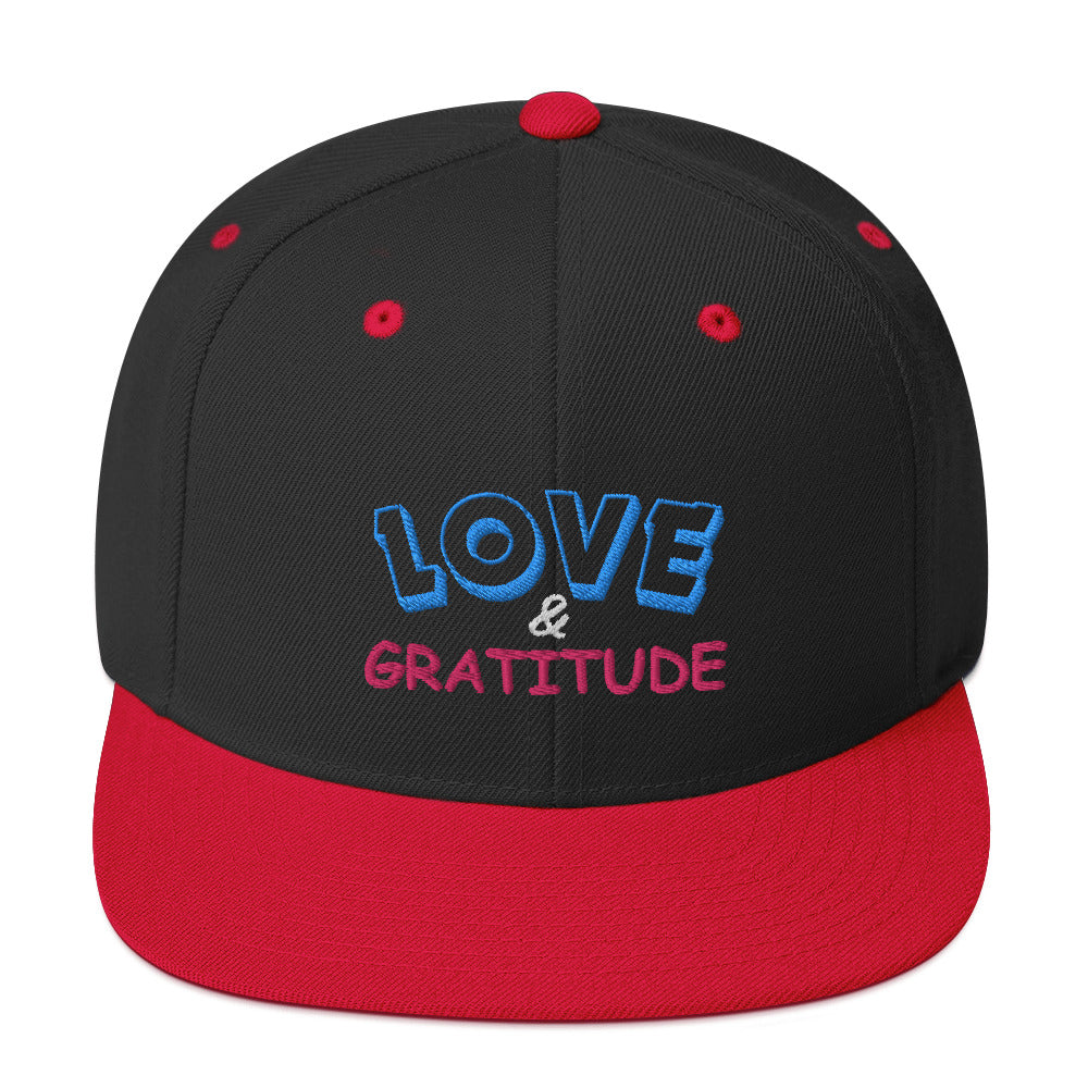 Love & Gratitude Snapback Hat