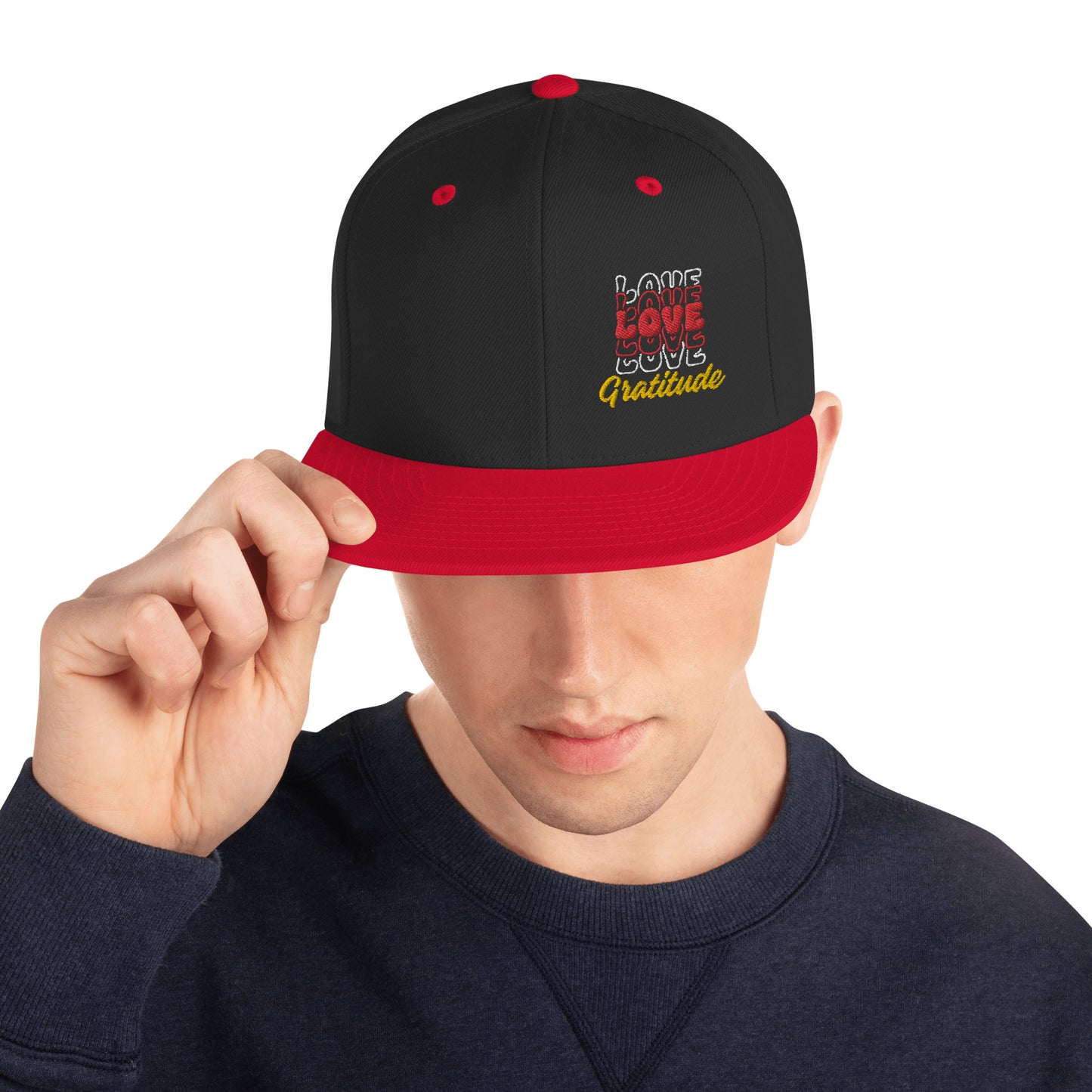 Love Gratitude Snapback Hat