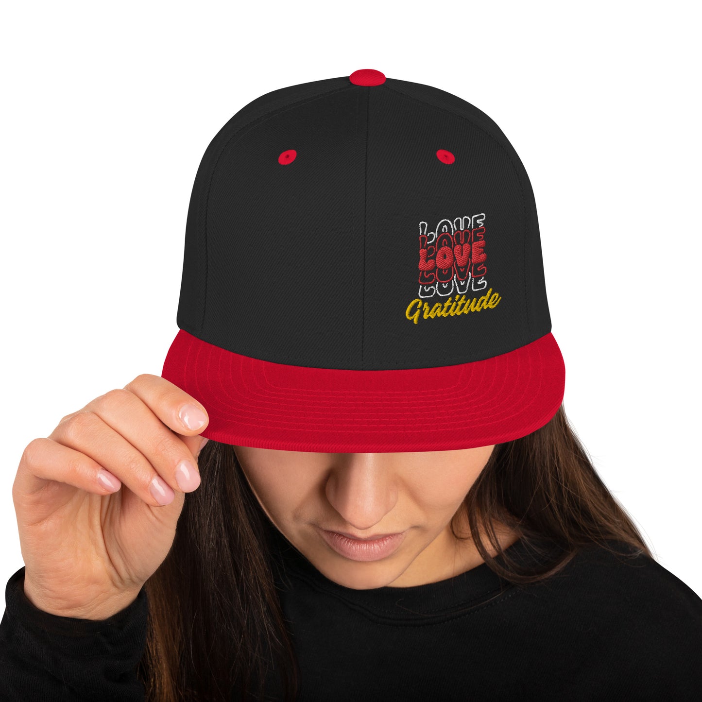 Love Gratitude Snapback Hat