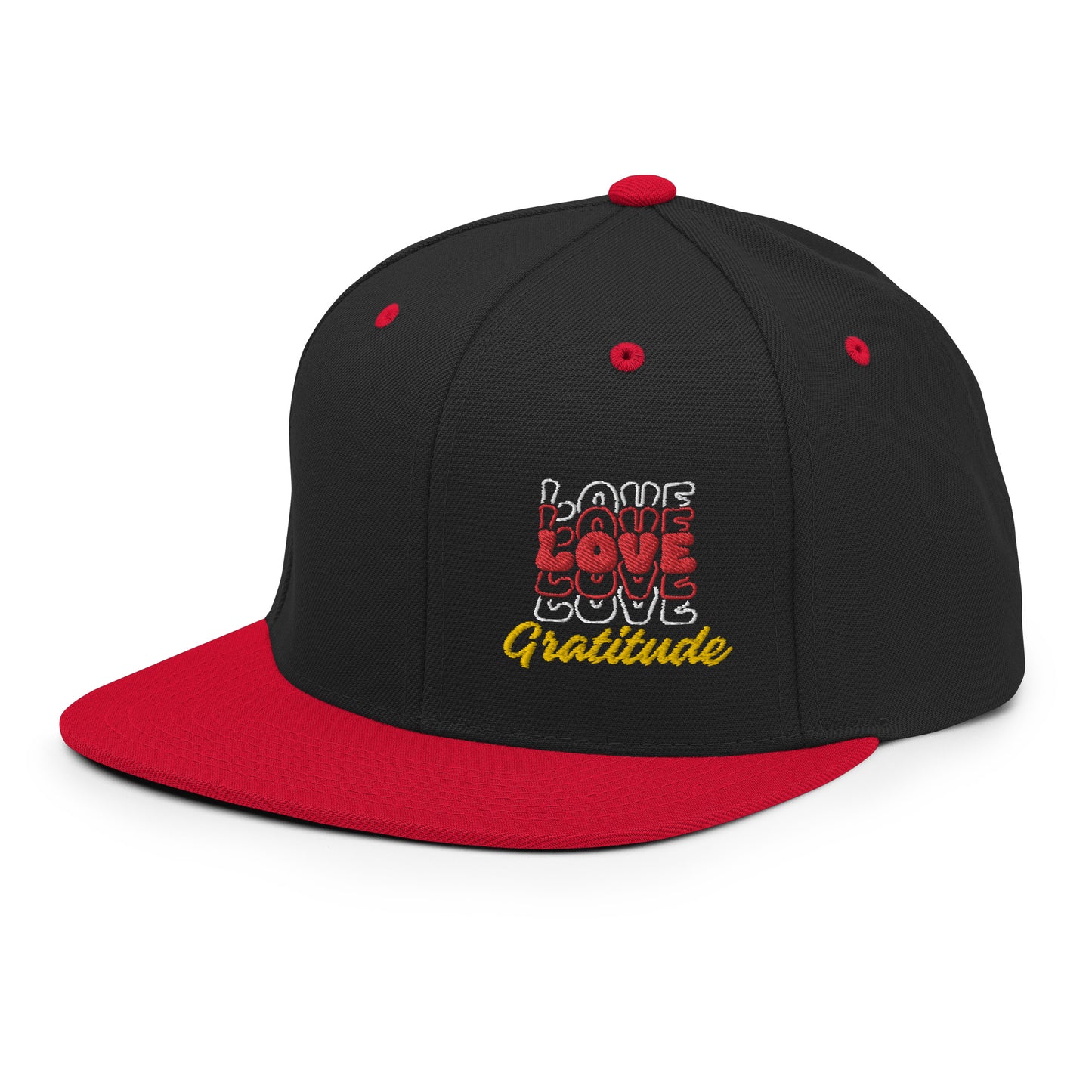 Love Gratitude Snapback Hat
