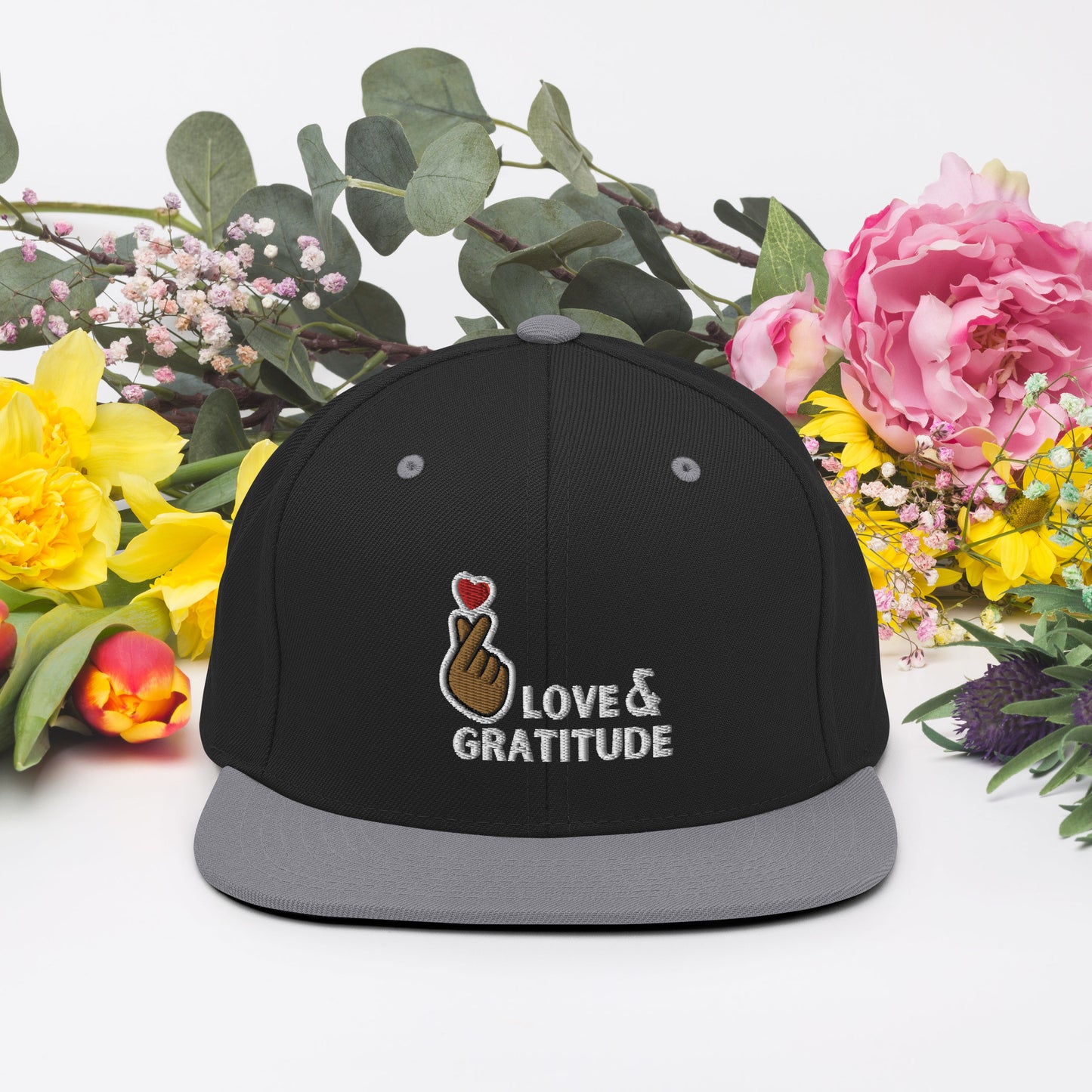 Love & Gratitude Snapback Hat