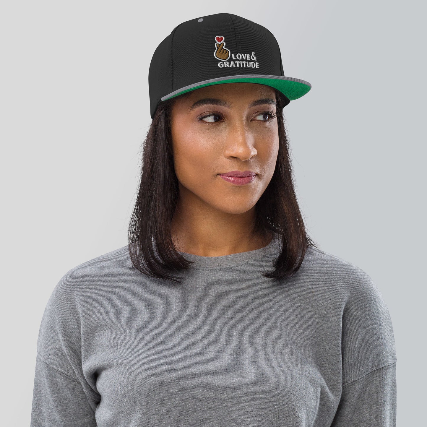 Love & Gratitude Snapback Hat