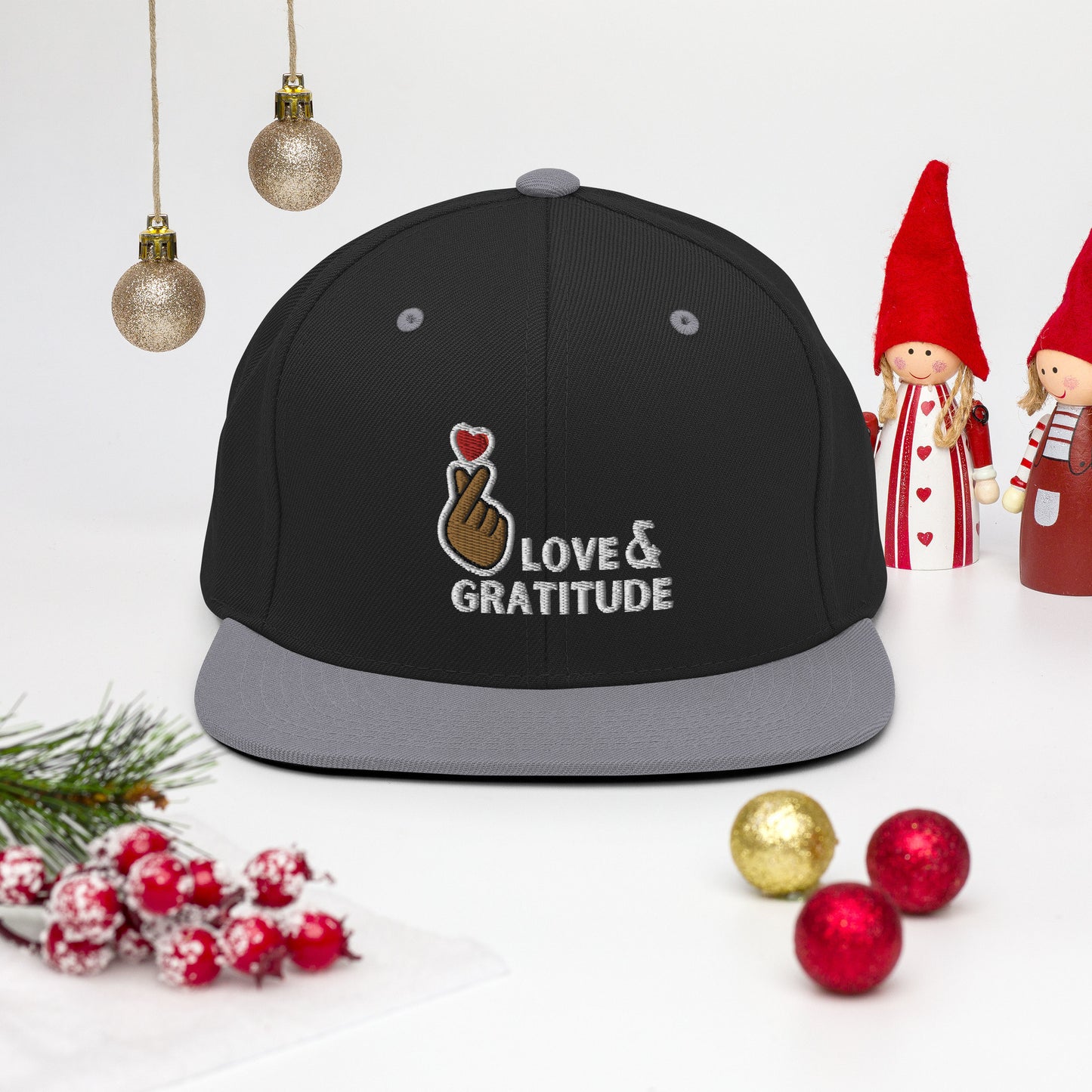 Love & Gratitude Snapback Hat