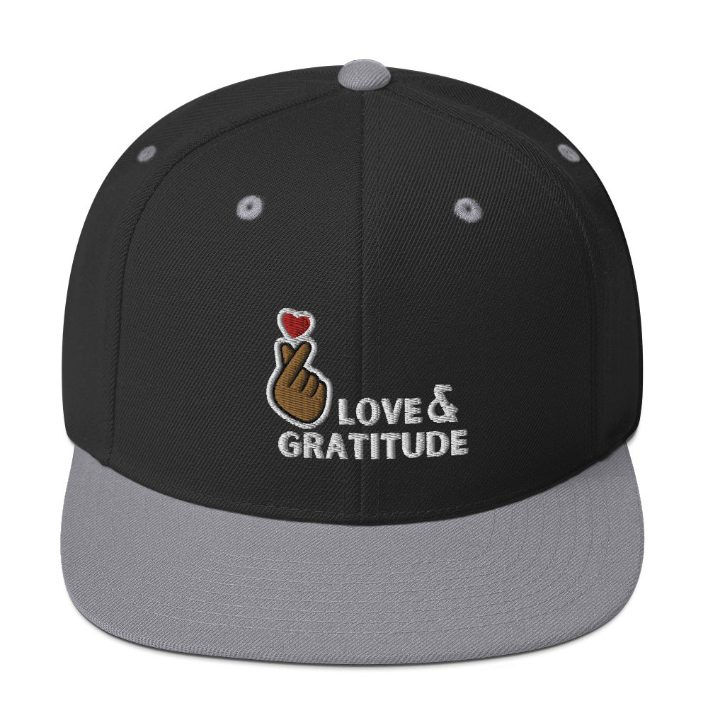 Love & Gratitude Snapback Hat