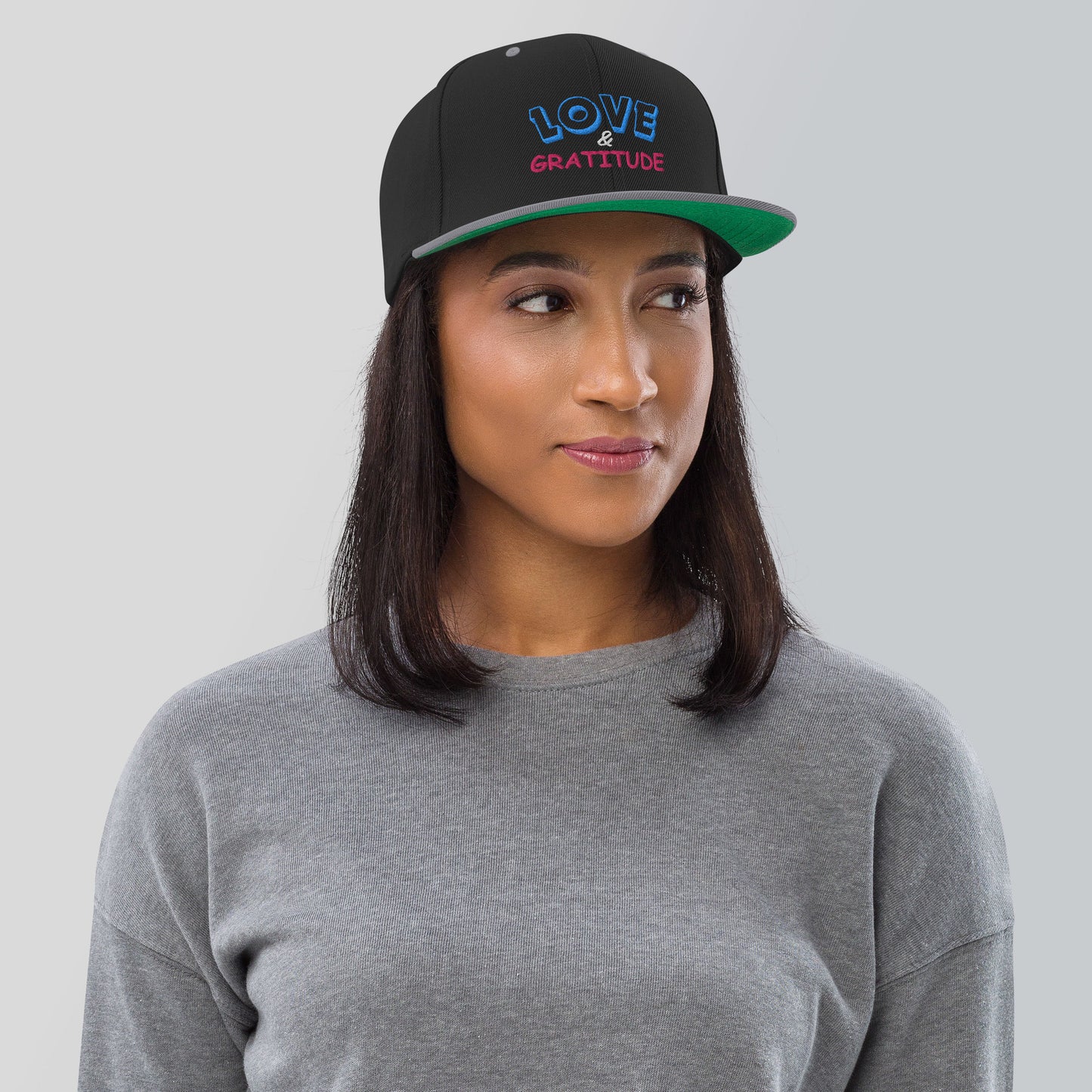 Love & Gratitude Snapback Hat