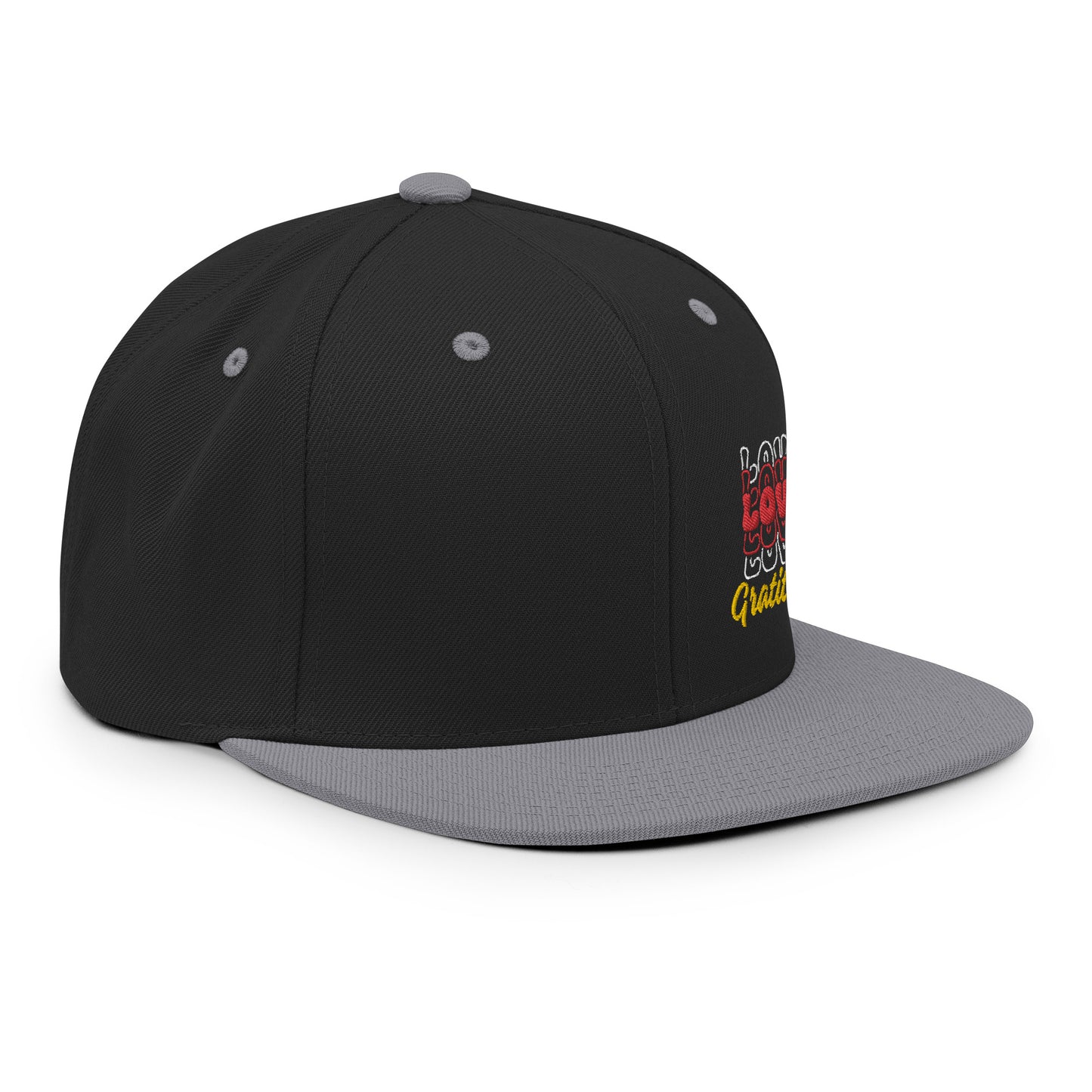 Love Gratitude Snapback Hat