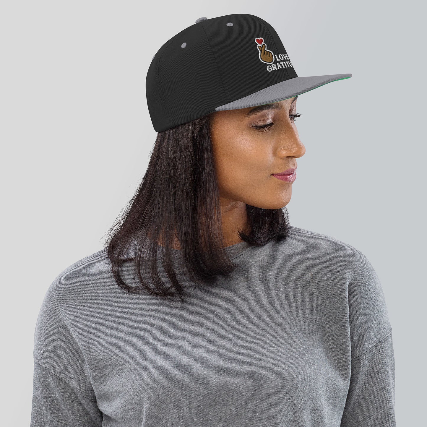 Love & Gratitude Snapback Hat