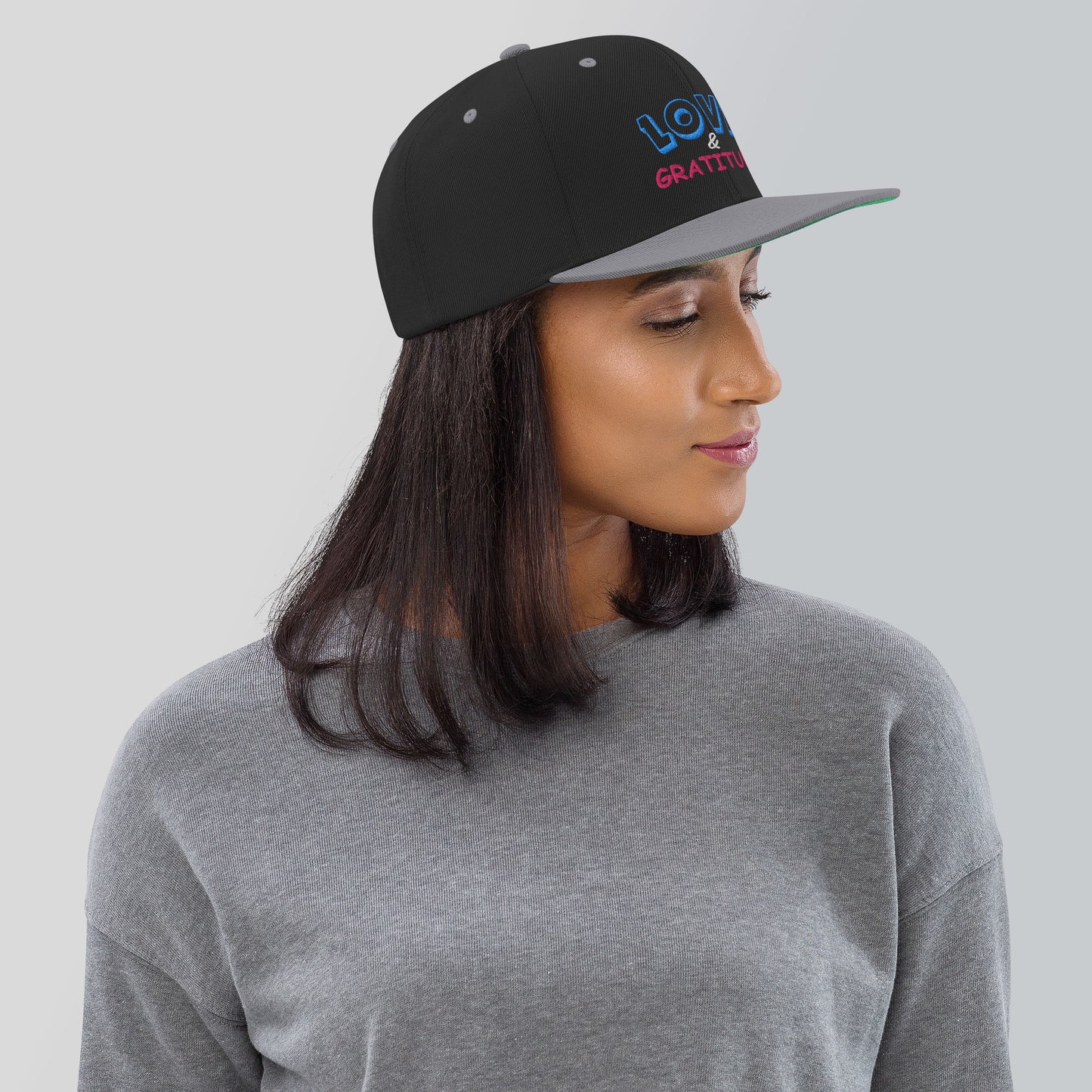 Love & Gratitude Snapback Hat