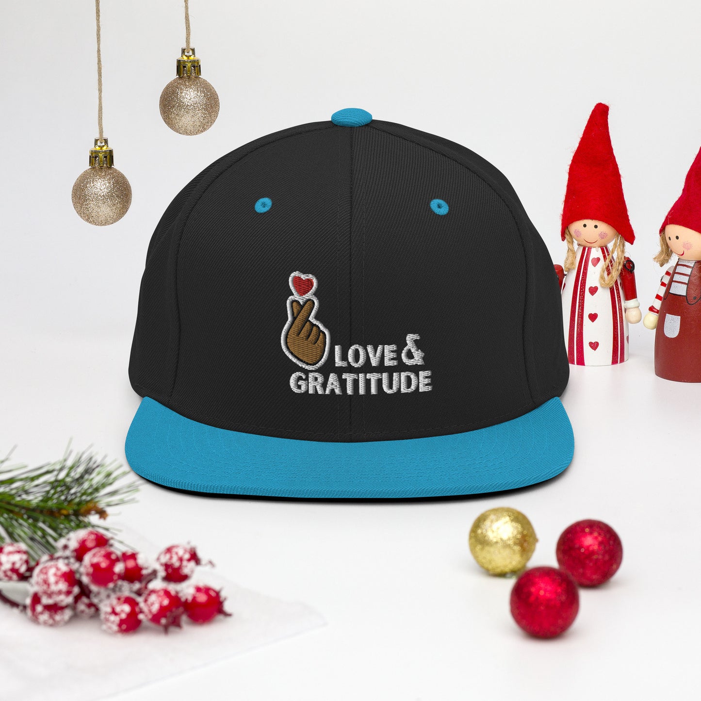 Love & Gratitude Snapback Hat