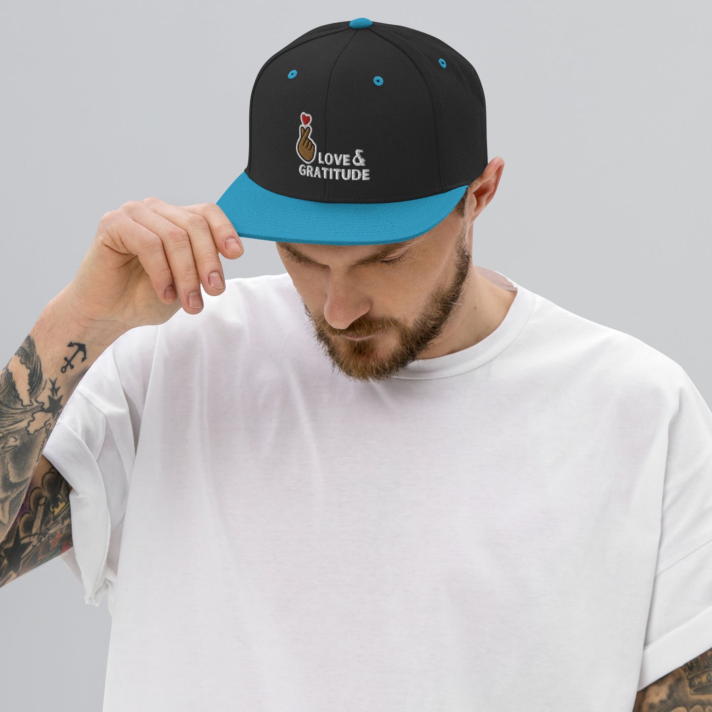 Love & Gratitude Snapback Hat