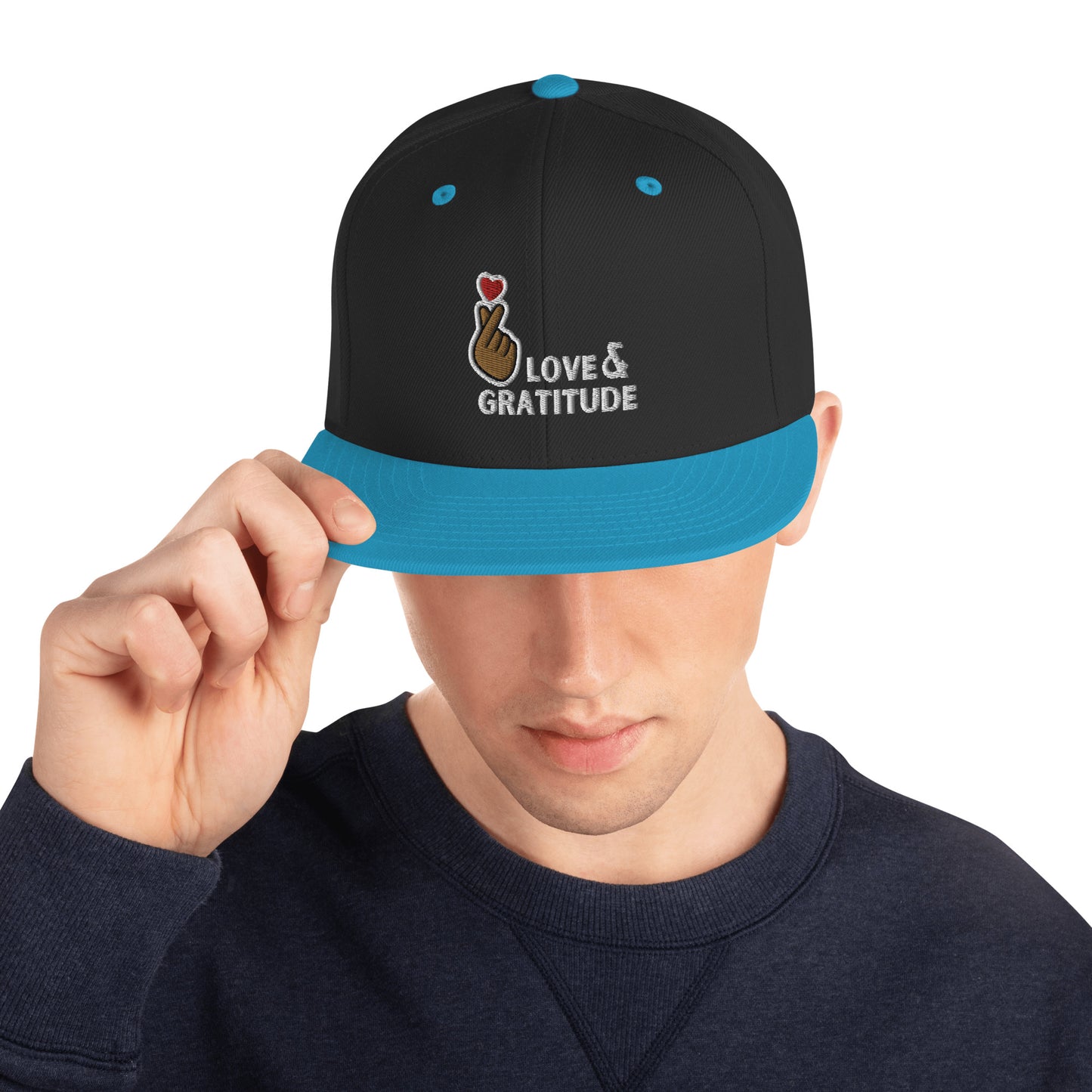 Love & Gratitude Snapback Hat