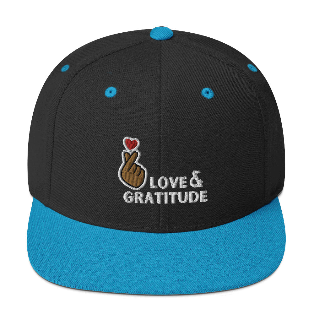 Love & Gratitude Snapback Hat