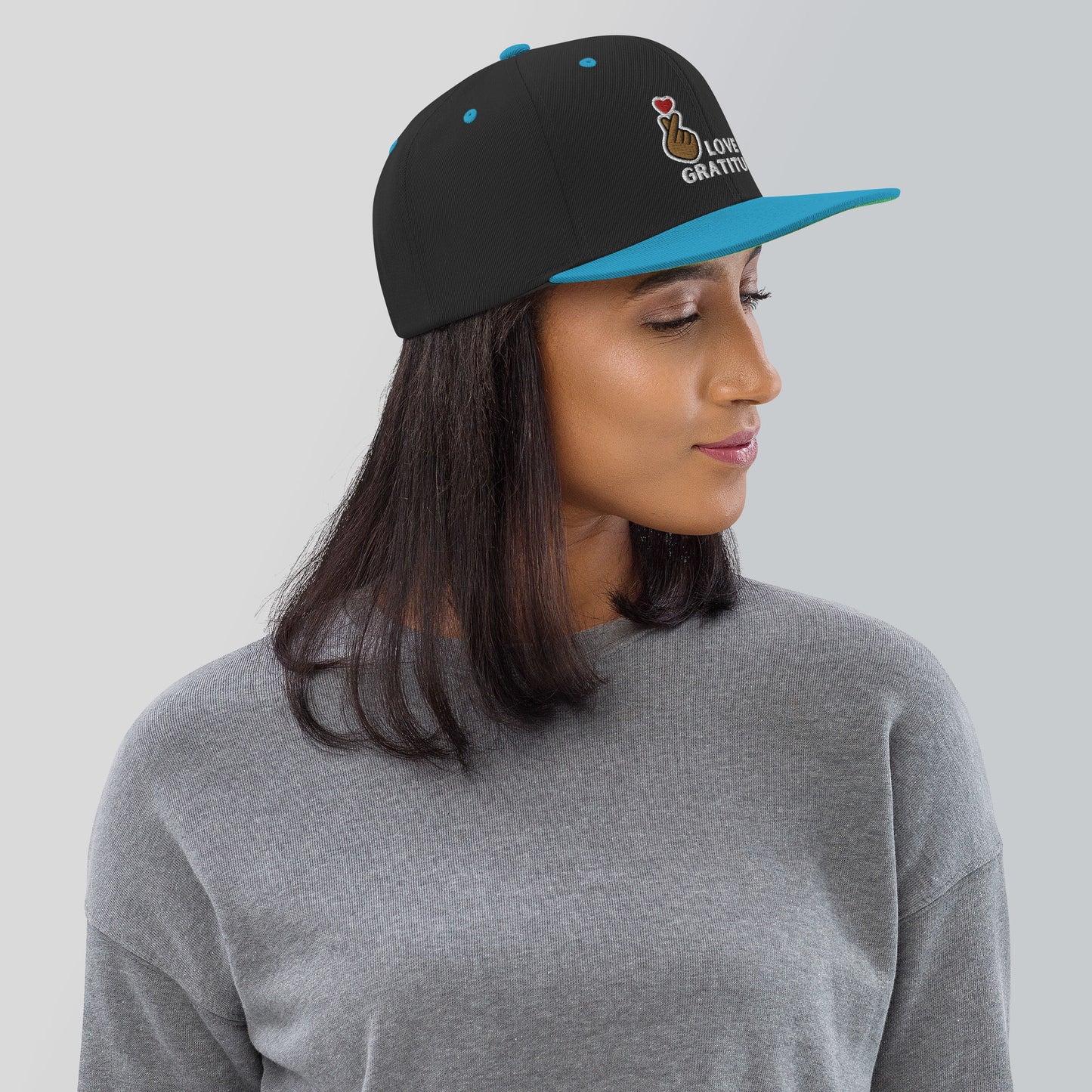 Love & Gratitude Snapback Hat