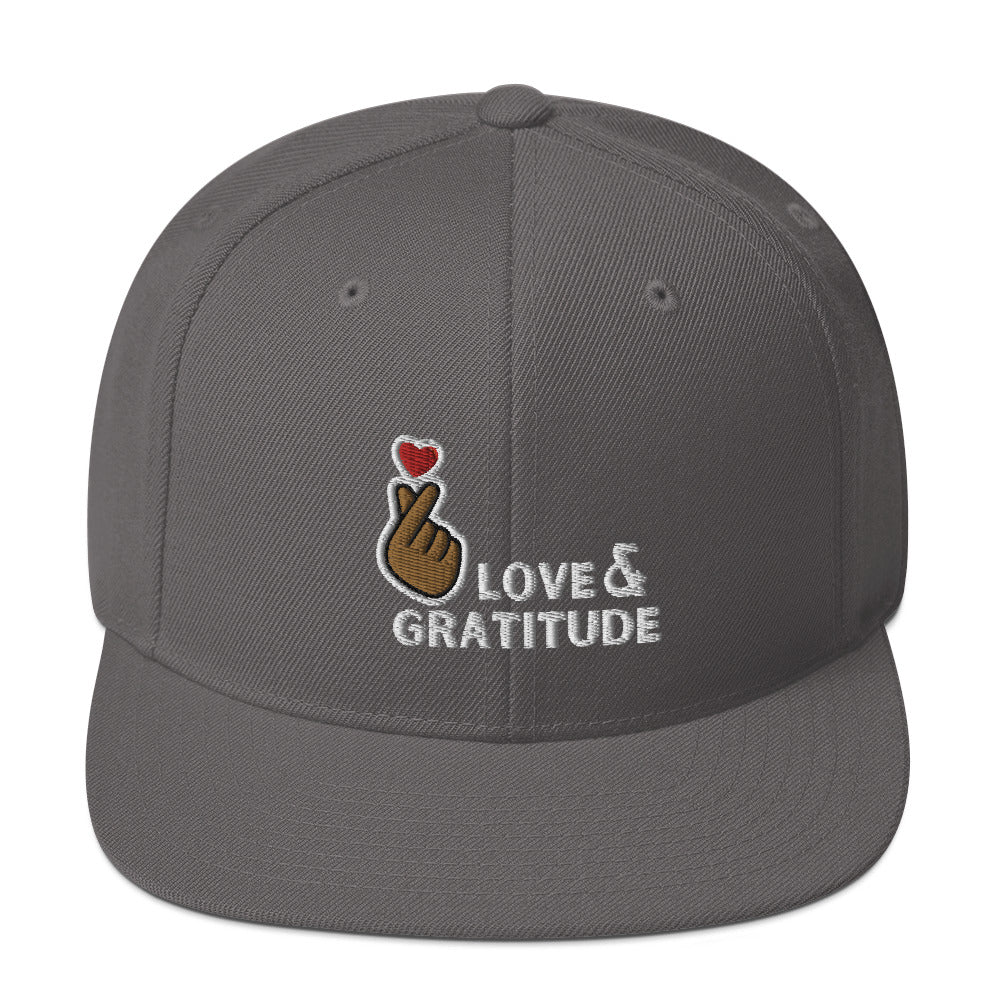 Love & Gratitude Snapback Hat
