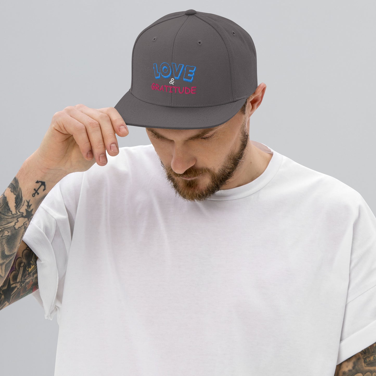 Love & Gratitude Snapback Hat