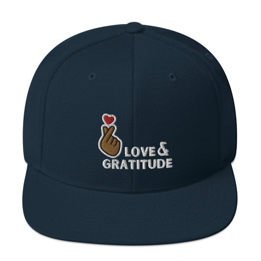 Love & Gratitude Snapback Hat
