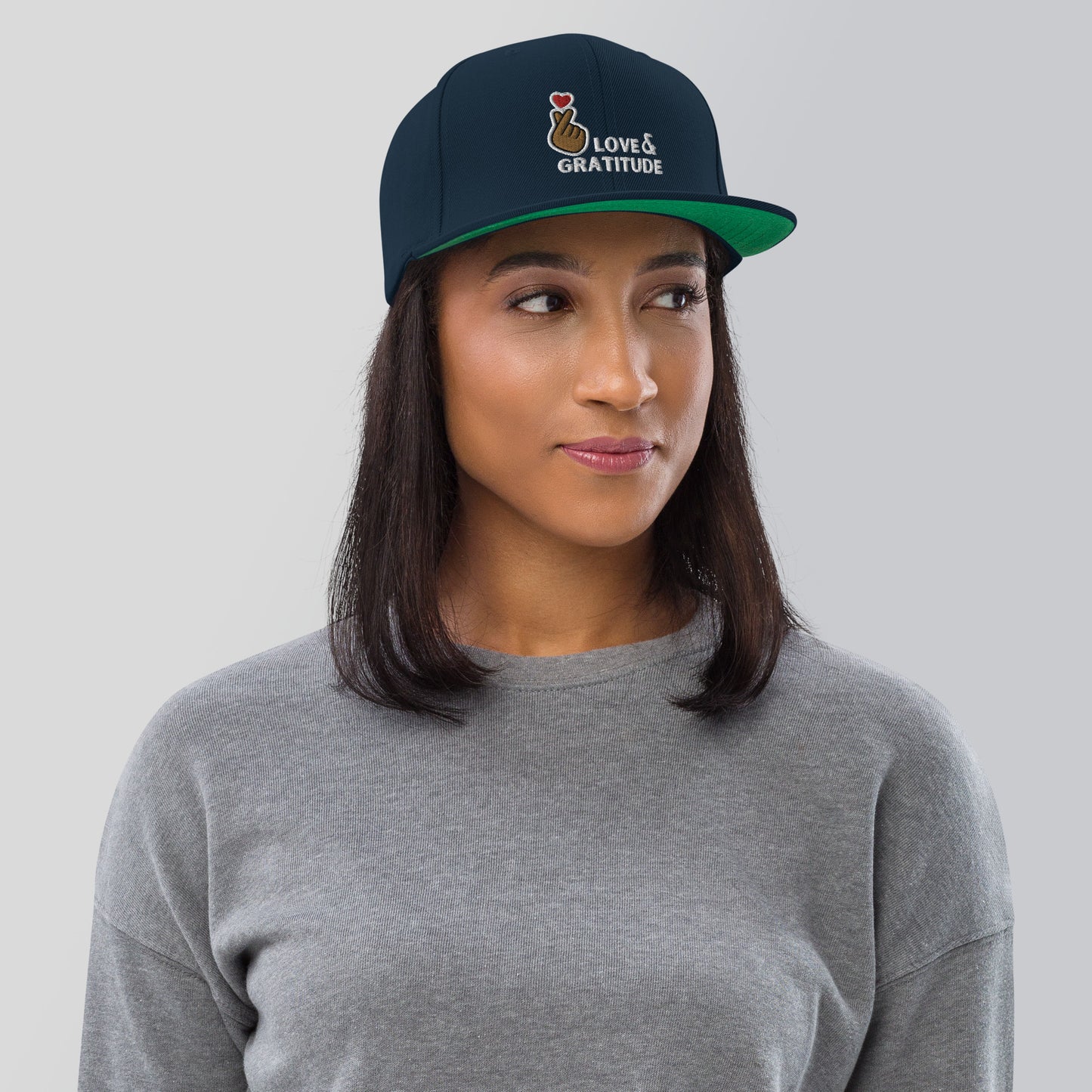 Love & Gratitude Snapback Hat