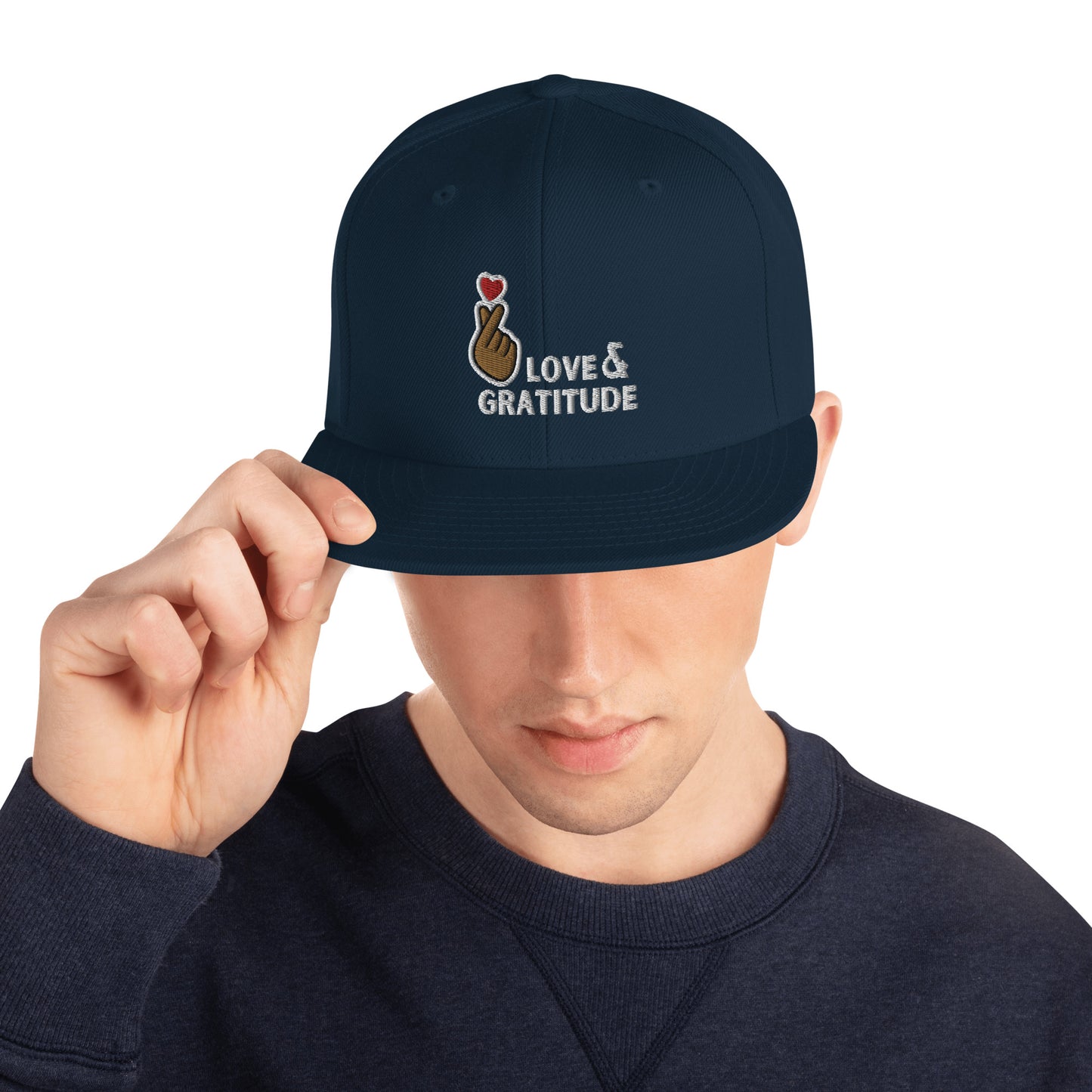 Love & Gratitude Snapback Hat