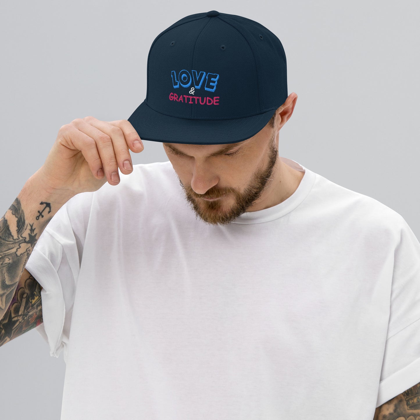 Love & Gratitude Snapback Hat