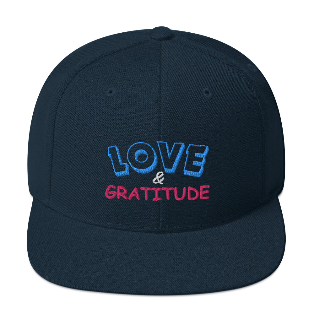 Love & Gratitude Snapback Hat