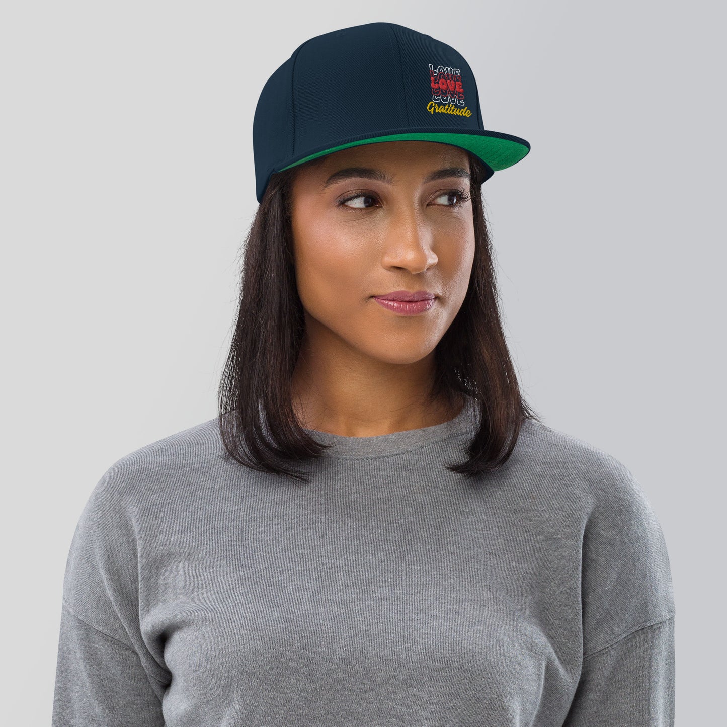 Love Gratitude Snapback Hat