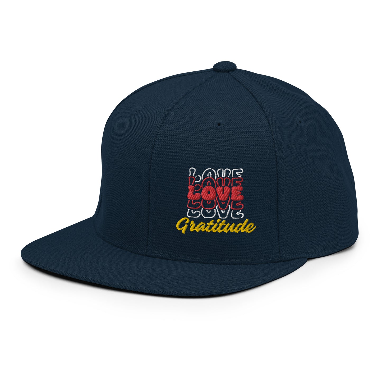 Love Gratitude Snapback Hat