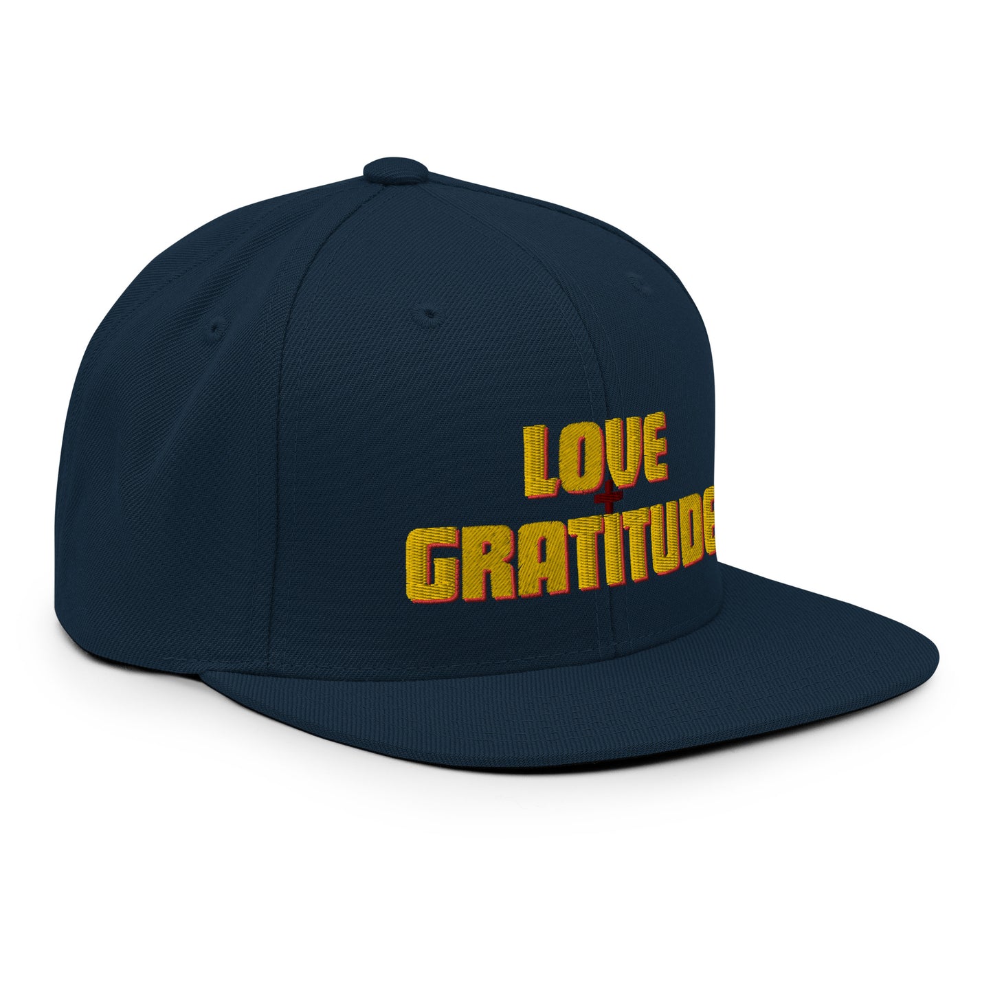 Love + Gratitude Snapback Hat