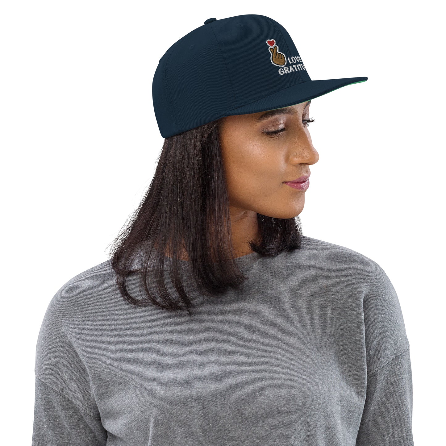Love & Gratitude Snapback Hat