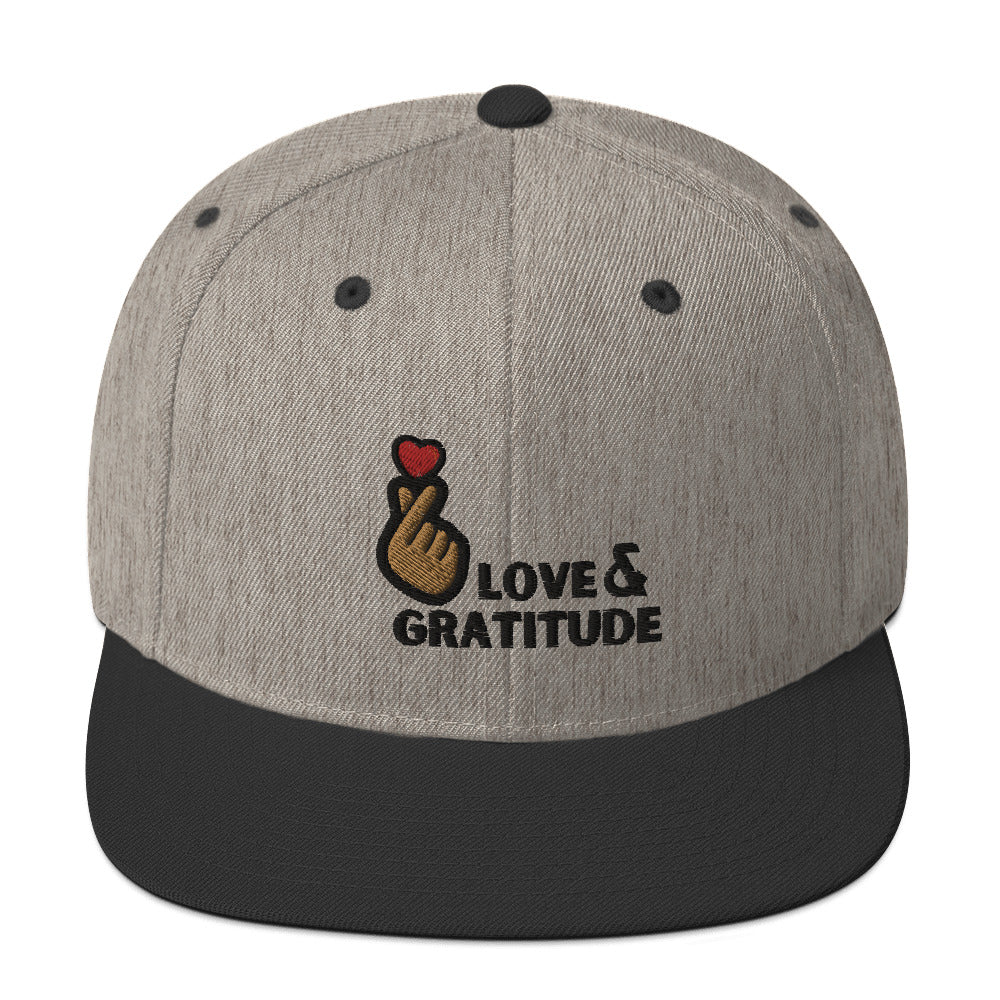 Love & Gratitude Snapback Hat