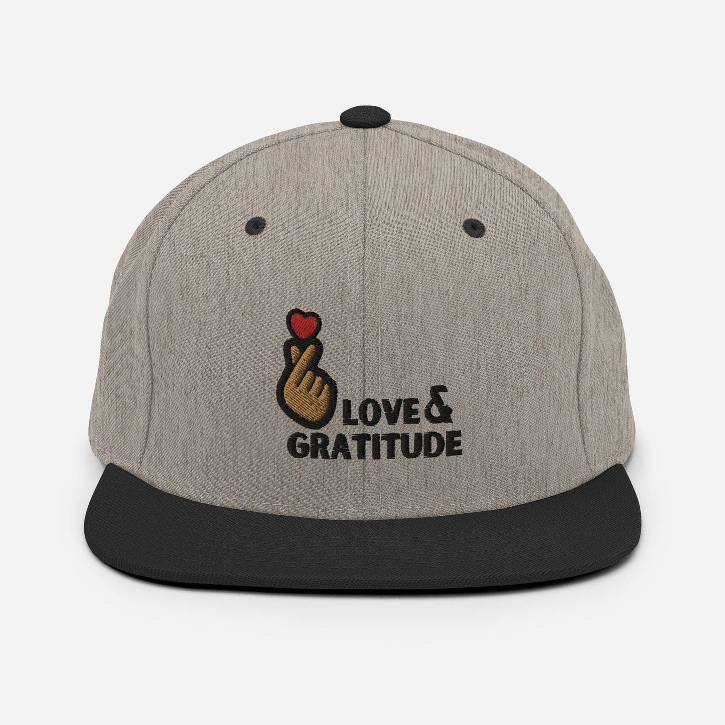 Love & Gratitude Snapback Hat